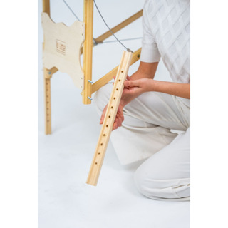 Kit 4 Pé Pezinho De Madeira P/ Maca Portátil Regulagem Legno em Oferta na Shopee