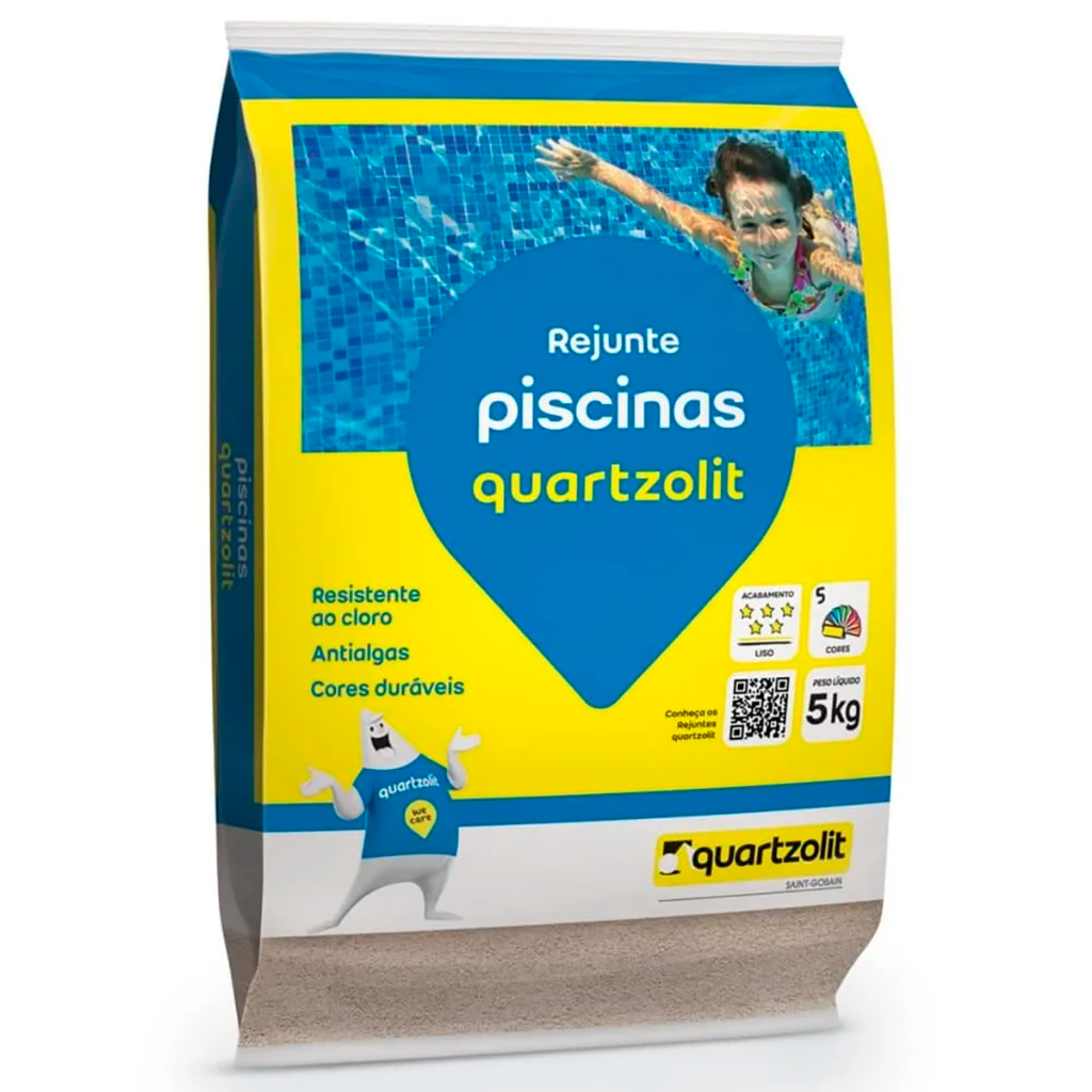 Rejunte para Piscinas Quartzolit 5 kg Cores em Oferta na Shopee