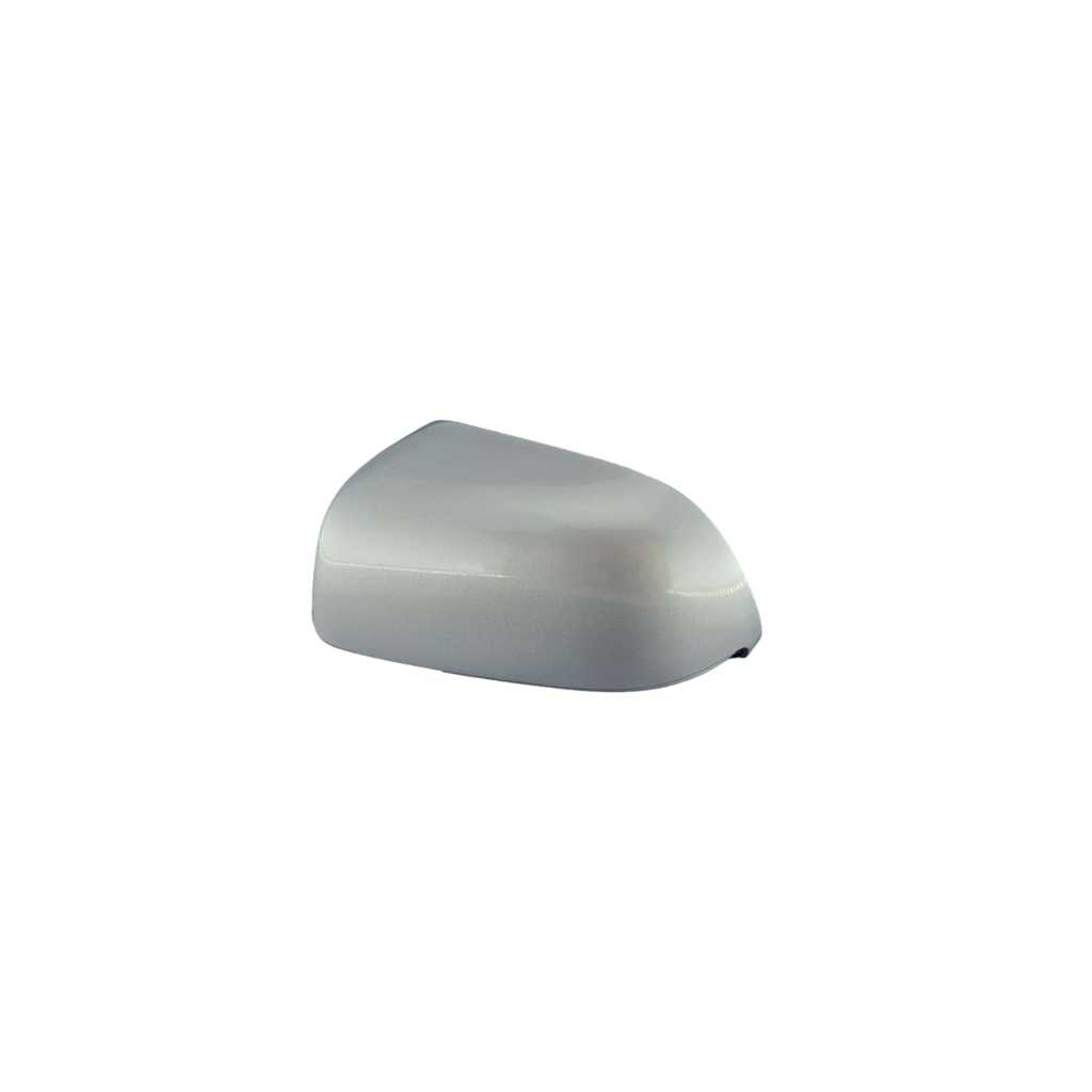 Capa Espelho Retrovisor Vw Polo 2005 2006 2007 2008 Lado Motorista Prata Para Sem Pisca