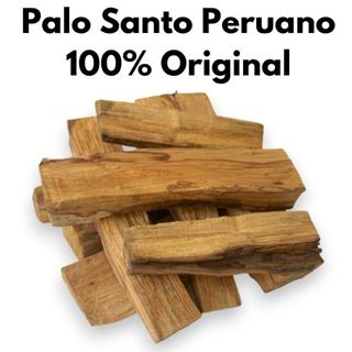 Palo Santo Peruano 100G - Defumador Natural - 100% Original - Lascas ou Toras em Oferta na Shopee