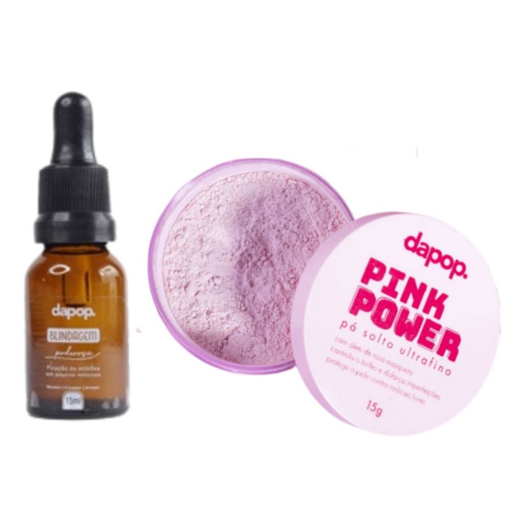 Kit Blindagem 15ml + Pó Rosa Mosqueta - Dapop em Oferta na Shopee
