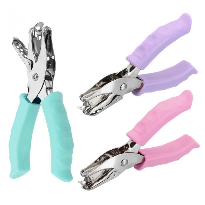 Perfurador Furador de Papel Alicate 1 Furo 6mm Soft Touch em Oferta na Shopee