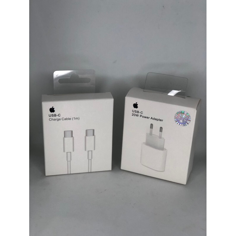 Cabo + Fonte Compatível iPhone 15 Usb-c 15 Pro 20w Turbo em Oferta na Shopee