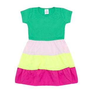 Vestido Infantil Menina Três Marias Roupa de Menina Roupa de Verão Roupa de Menina em Oferta na Shopee