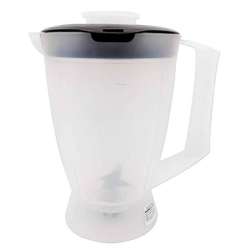 COPO WALITA PHILIPS MULTIPROCESSADOR RI 7625/RI 7630 TRANSLUCIDO - TAMPA PRETA
