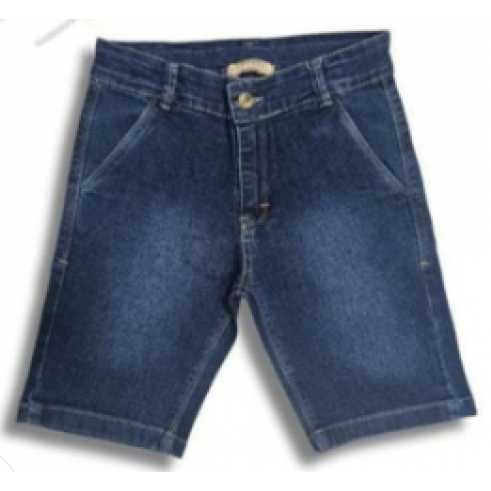 Bermuda infantil masculina Jeans Paparrel tamanho 4 3512