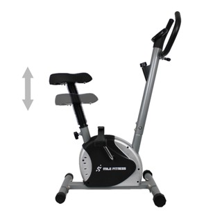 Bicicleta Ergométrica Mile Fitness com Monitor de Velocidade e Calorias até 120kg
