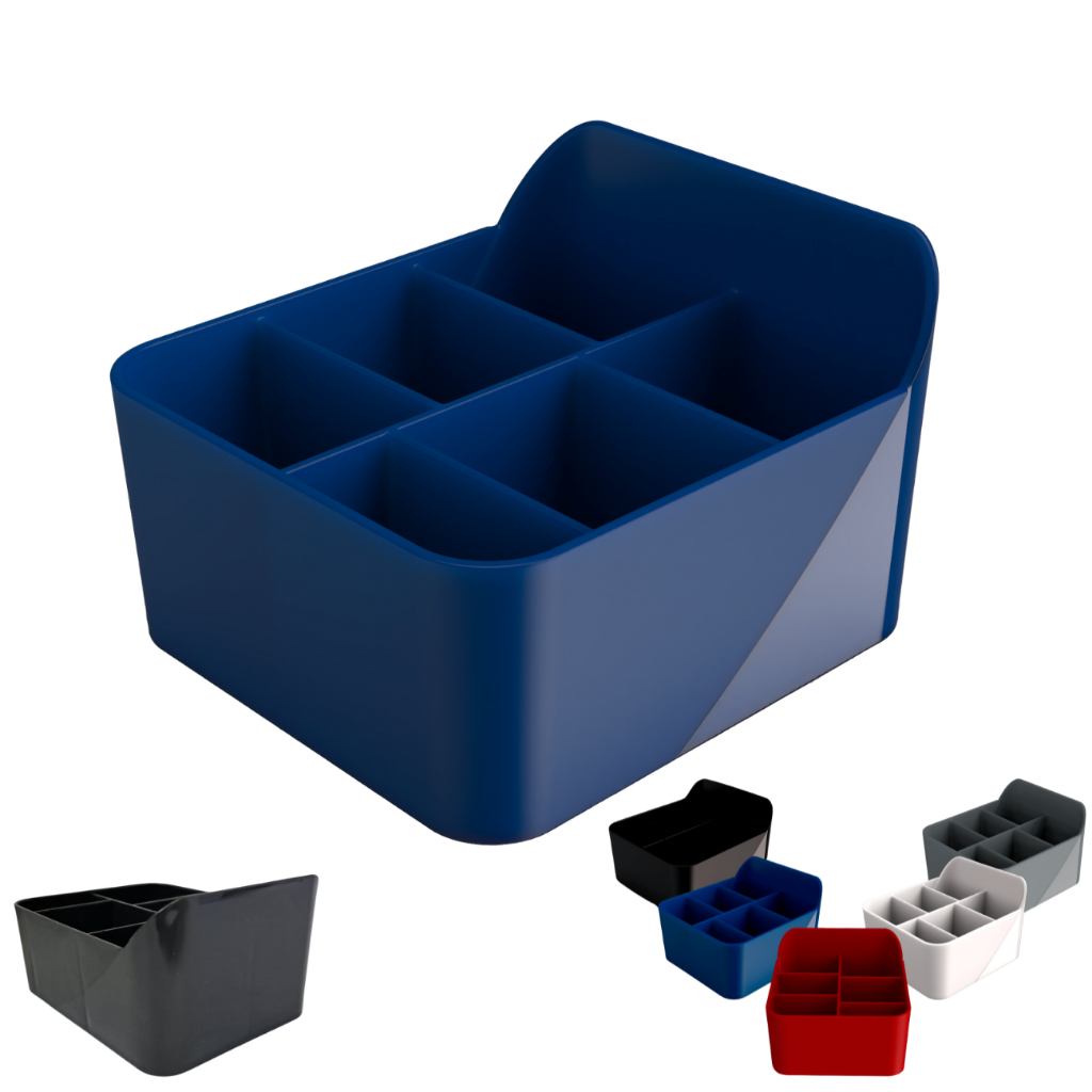 Kit 6 Porta Sachê Palitos Açúcar Adoçante de Mesa Balcão Bancada Organizador Suporte Multiuso