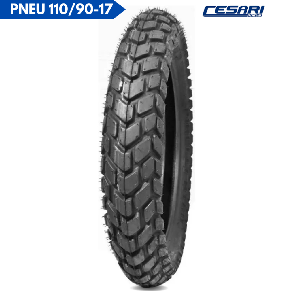 Pneu Bros XRE XTZ CRF Traseiro 110/90-17 em Oferta na Shopee