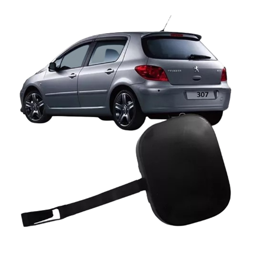 Tampa Reboque Parachoque Traseiro Peugeot 307 Hatch 2007 2008 2009 2010 2011 2012