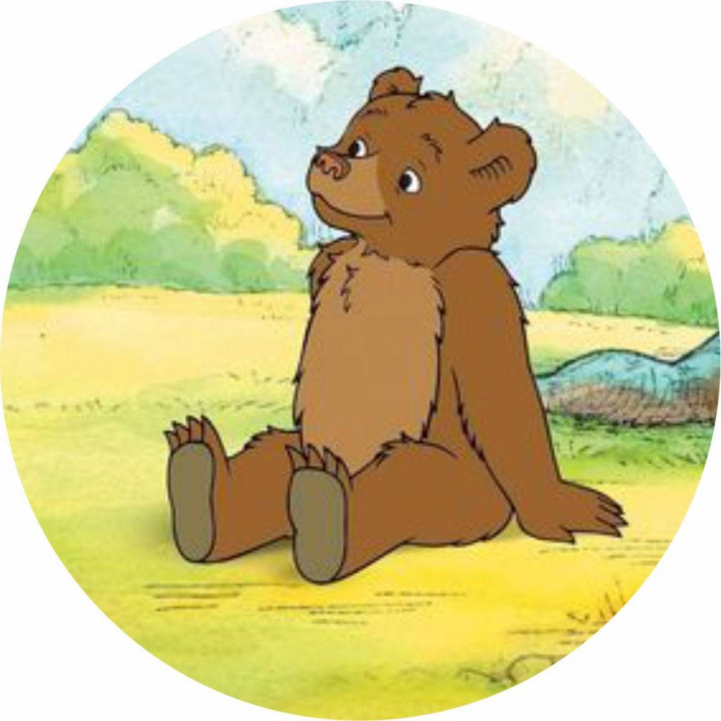 Painel O Pequeno Urso - Sublimado Tecido Helanca com Elástico.