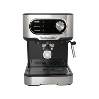 Cafeteira Espresso Black+Decker CE1100G Multifunções Gourmand Gris - Inox em Oferta na Shopee