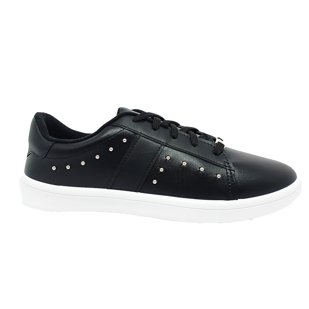 Tenis Feminino Casual Com Aplique Moleca 5797209 - Women Shoes
