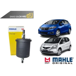 Filtro de Combustível Honda Fit 1.5 1.4 2009 a 2021 Original Mahle Metal Leve