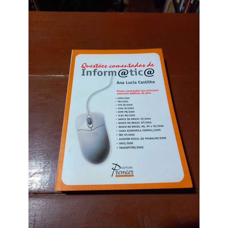 Livro Questões comentadas de informática (Ana Lúcia Castilho)