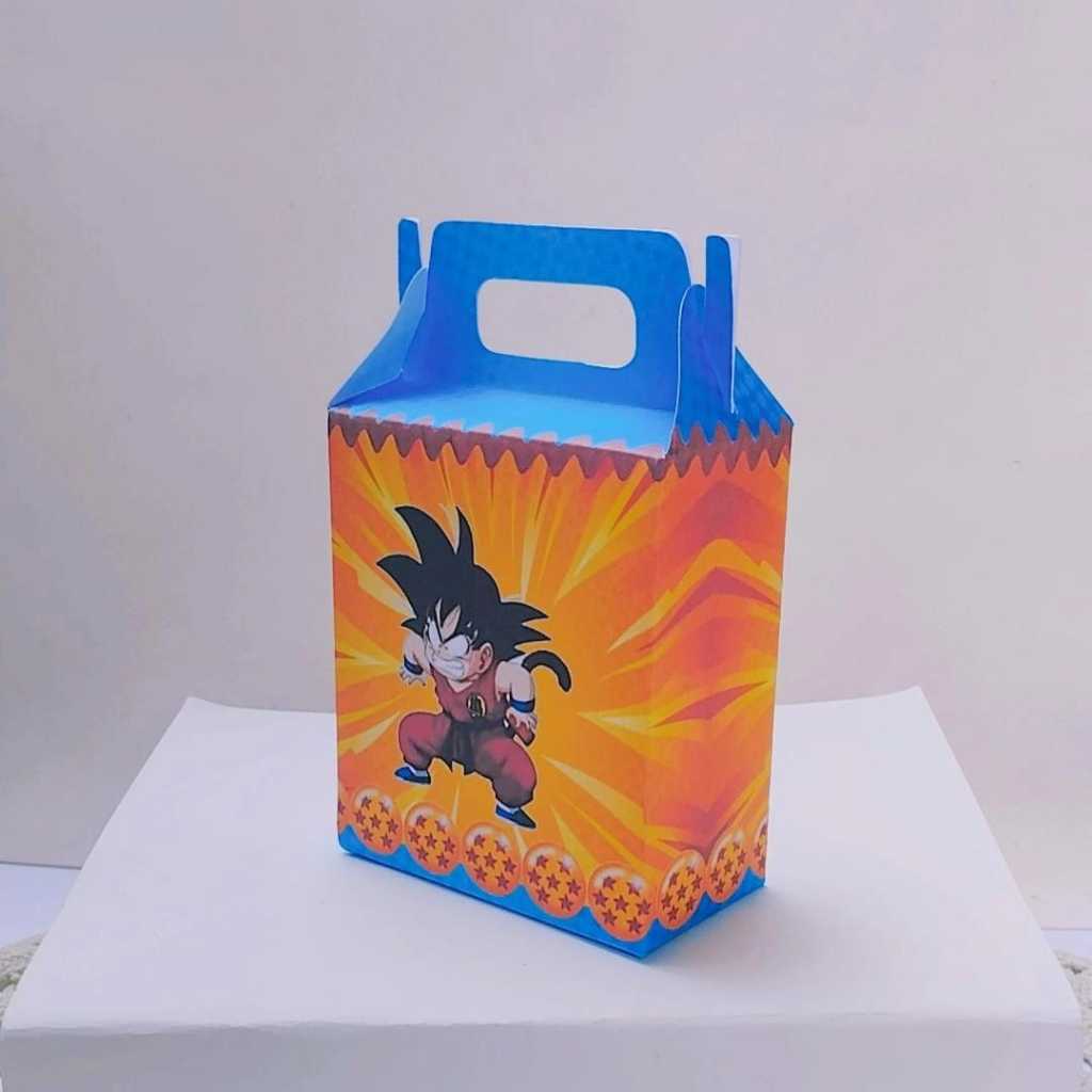 Caixa maleta Festa DRAGONBALL Z Personalizado | Lembrancinhas | Festa infantil | Caixinhas Personalizadas PEGUE MONTE