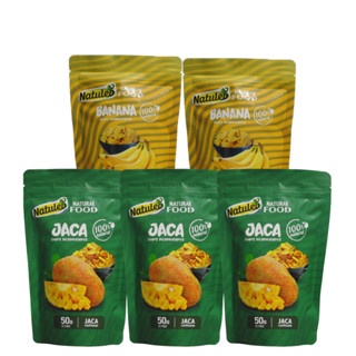 Jaca Banana Chips Liofilizados Crocante kit 5 de 50g cada (JACA E BANANA) em Oferta na Shopee