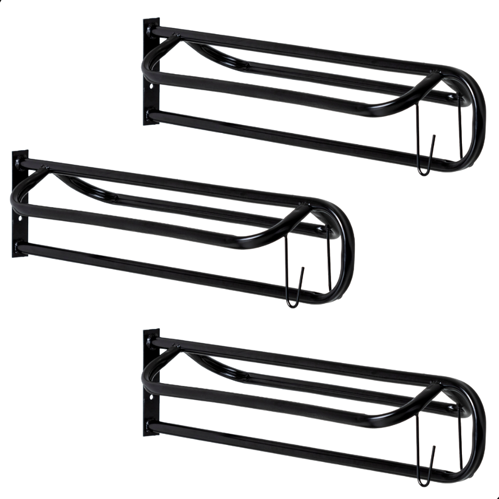 Suporte Para Sela e Arreio De Parede Resistente Preço Baixo- Kit com 3 Unidades