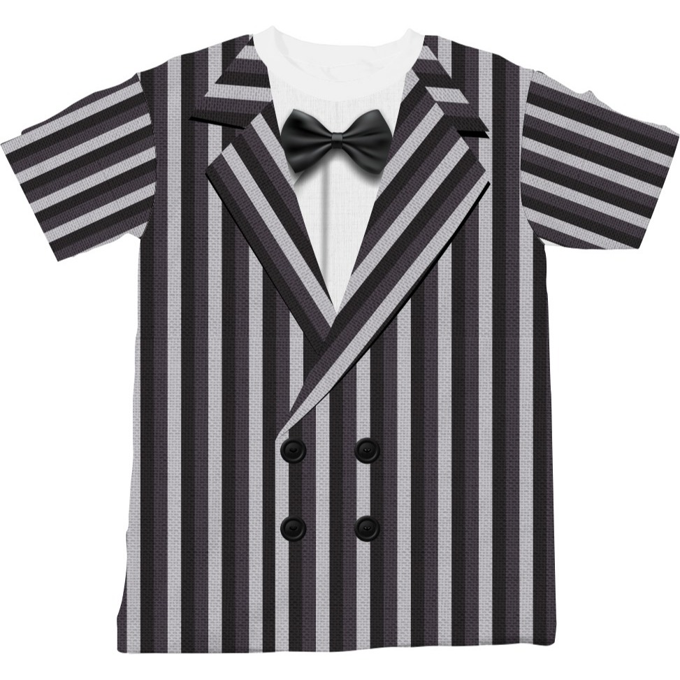 Camiseta Fantasia Halloween Gomez Addams - Família Addams