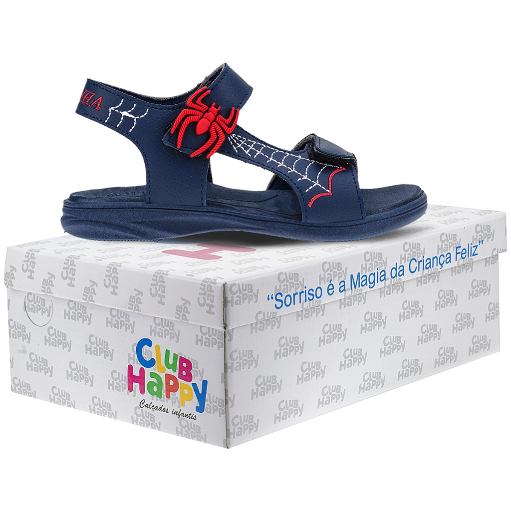 Sandalia Infantil Menino Sandalia Infantil Masculina Club Happy em Oferta na Shopee