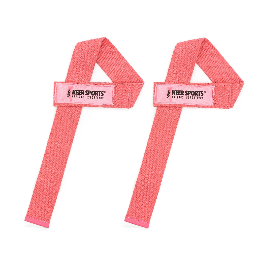 Par Luva Strap Tala de Algodão Fitness Levantamento de Peso