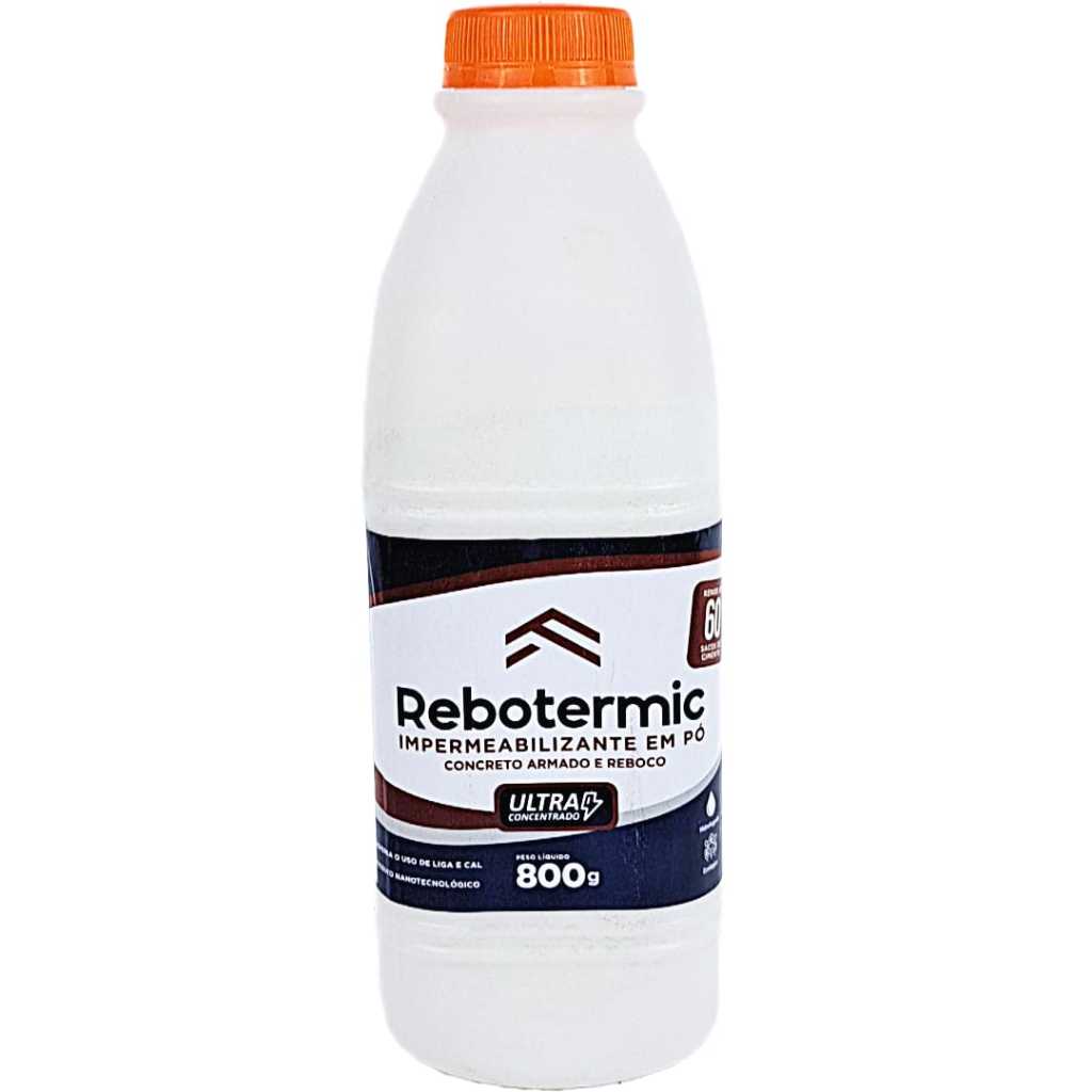 Rebotermic Rejunte Branco 800g Impermeabilizante