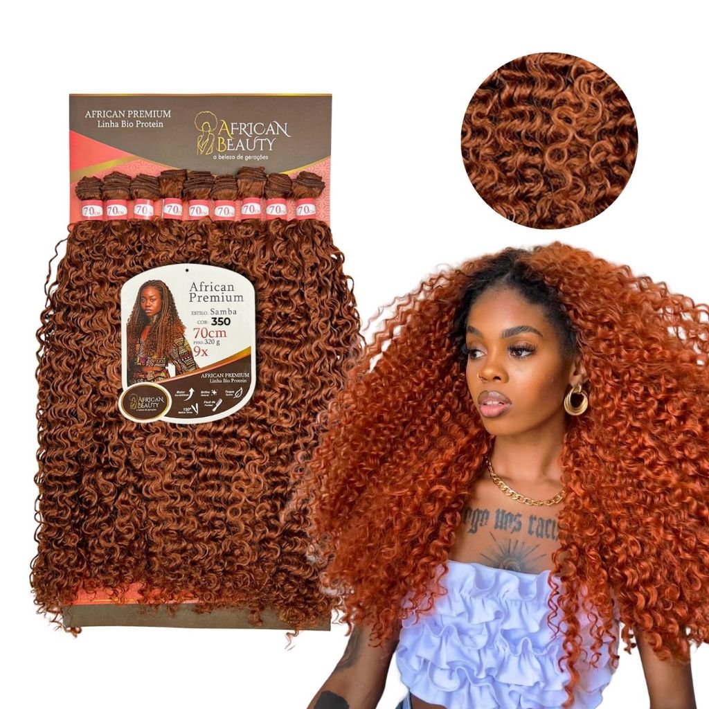 Cabelo Cacheado Premium Tela Bio Proteima Fibra 9 Telas Promoção em Oferta na Shopee