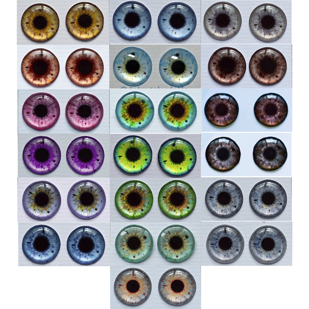 Eye Chips Realistas para Blythe Dolls - Olhos para Boneca Blythe - Eyechips dolls em Oferta na Shopee