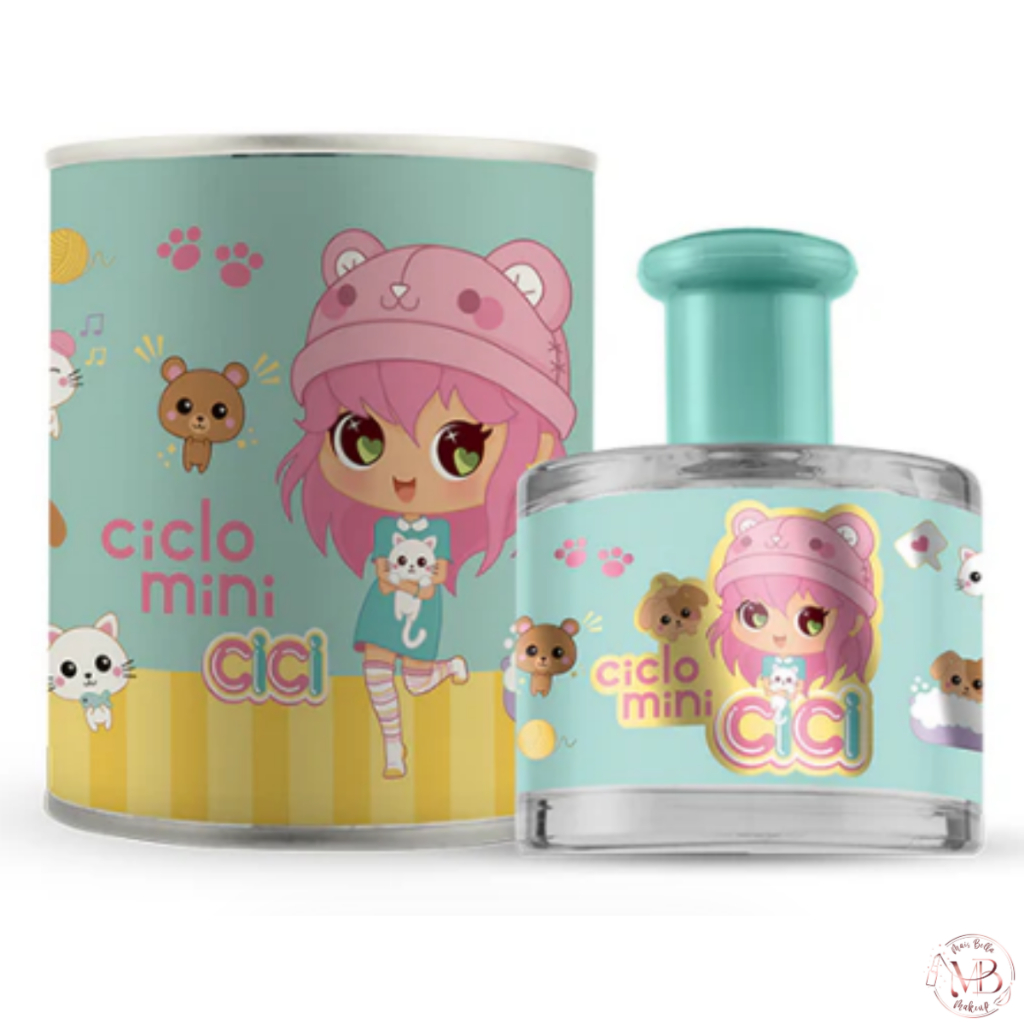 Ciclo Lata Mini Personalizada Deo Colônia - Cici Zoe 100ml