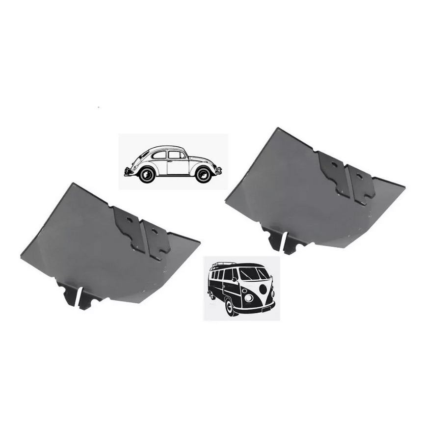 Par Lata Motor Defletora Camisa Fusca Brasília Kombi Antiga em Oferta na Shopee