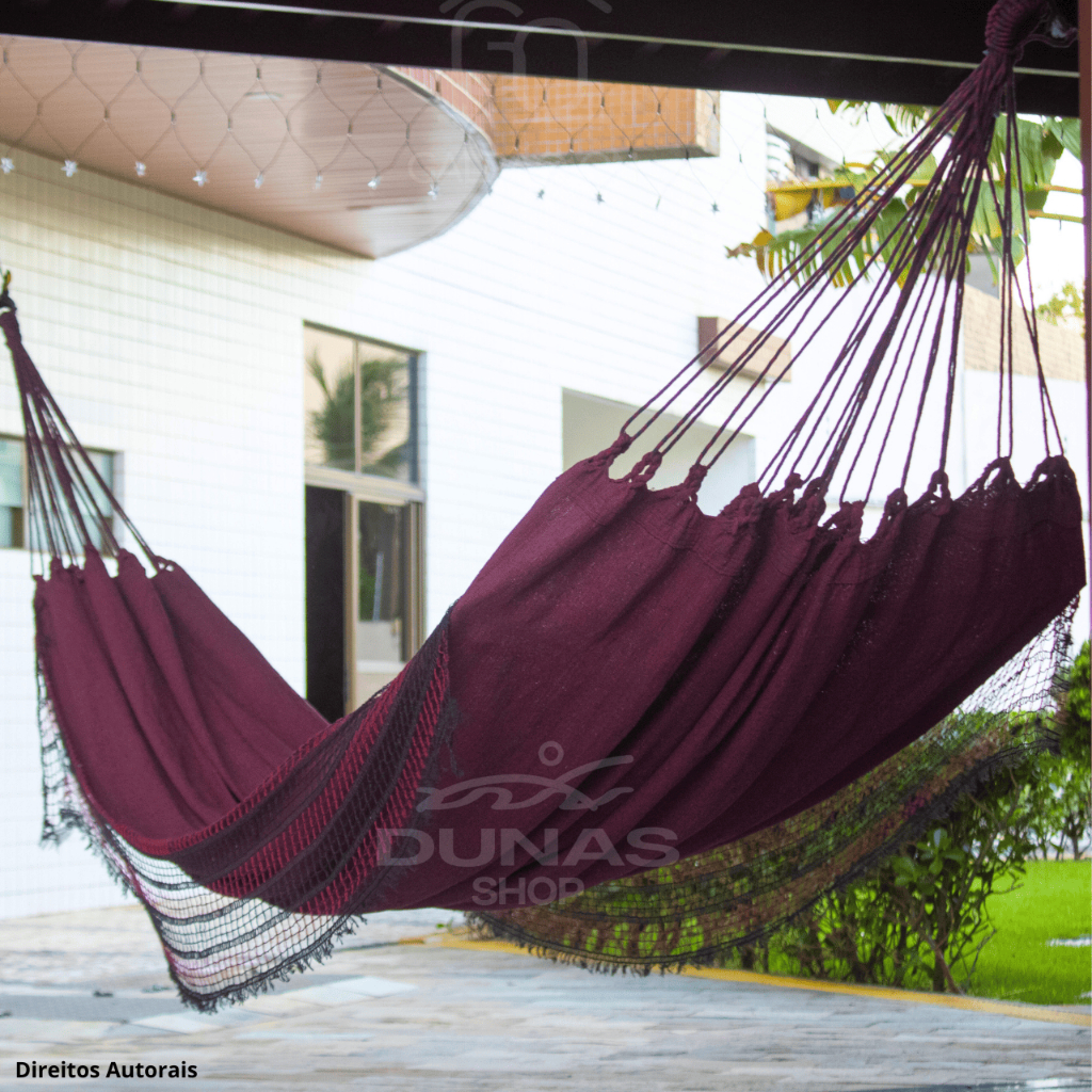 Rede Descanso Rede De Dormir Rede De Descanso Casal Jeans Rede Reforçada Grande Casal e Solteiro