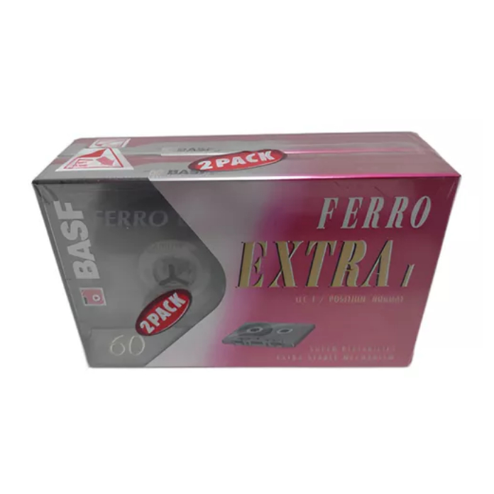 Kit 2 Fitas K7 Basf Ferro Extra I 60 - 85º Graus Germany