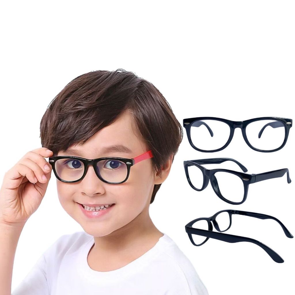 Óculos Armação Infantil com Design Divertido – Conforto e Segurança para o Dia a Dia Crianças 5 á 12 anos