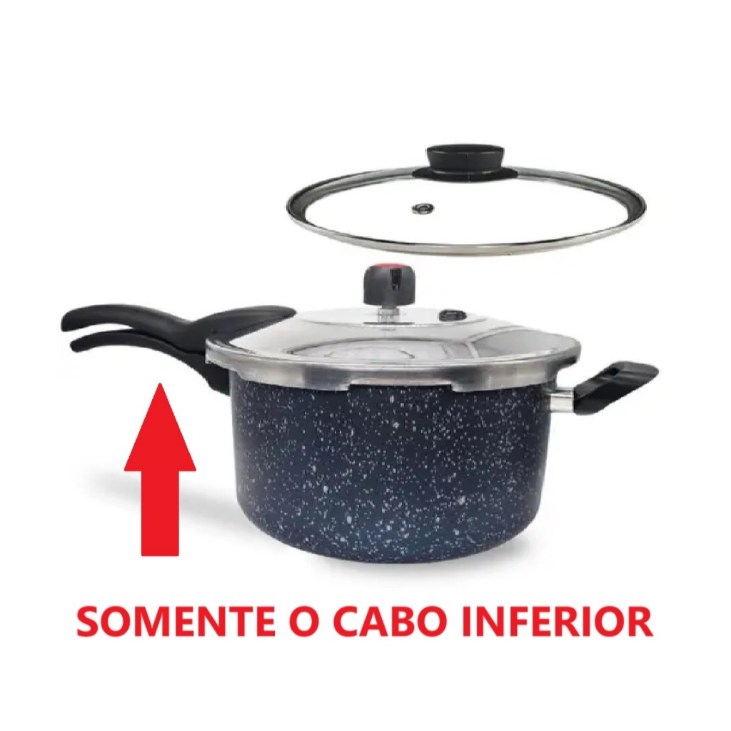 CABO PARA PANELA DE PRESSÃO ALEGRETE CORPO FECHAMENTO EXTERNO INFERIOR