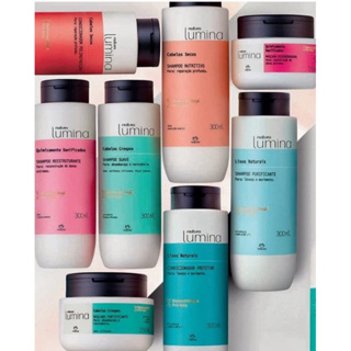 Natura Lumina Regular Refil Shampoo Condicionador Máscara Creme Cabelo Selador em Oferta na Shopee