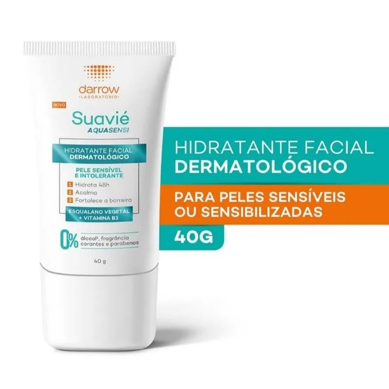 Darrow Suavié Aquasensi - Gel Hidratante Facial 40g em Oferta na Shopee