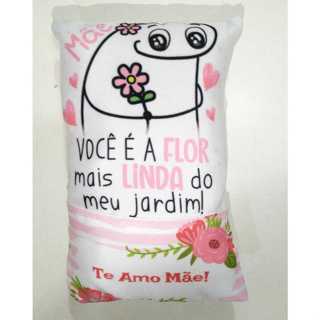 Almofada Flork - Dia das mães 2026 | Desenho Flork - PROMOÇÃO DE LANÇAMENTO em Oferta na Shopee