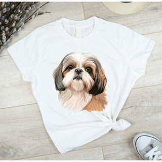 Camisa Camiseta Memória Cachorro Pet Shih Tzu em Oferta na Shopee