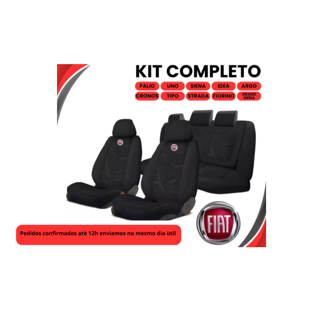 jogo de capas protetoras tecido original para bancos automotivos fiat palio uno siena idea argo tipo