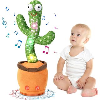 Cacto Dançante Falante Interativo que imita voz，brinquedo de Bebê menino Presentes para crianças em Oferta na Shopee