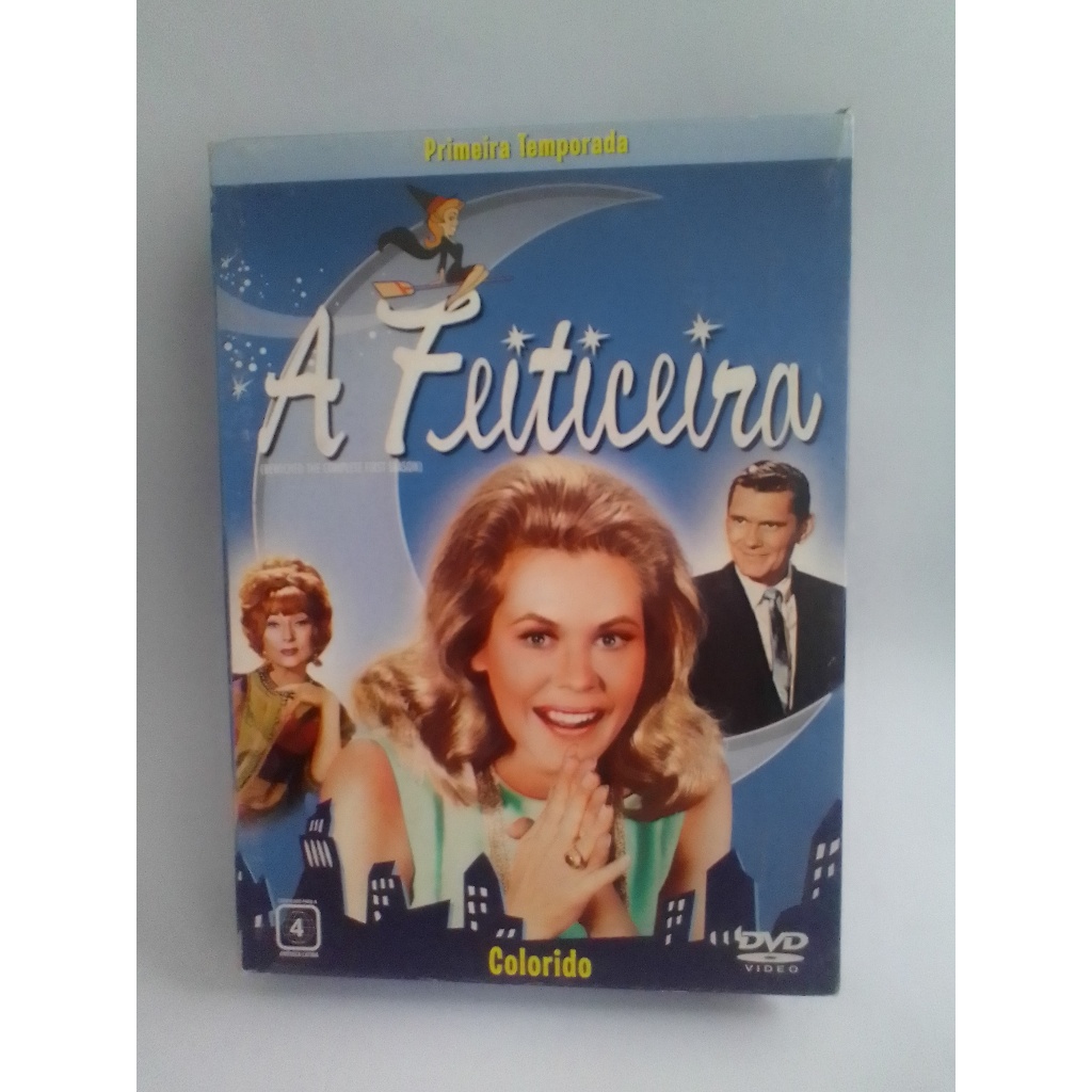 Box DVD Usado: A Feiticeira -1ª Temporada - Elizabeth Montgomery (4 Discos)