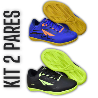 Chuteira Masculina Infantil Futsal Solado Colado Costurado Reforçada Quadra  Menino Masculino