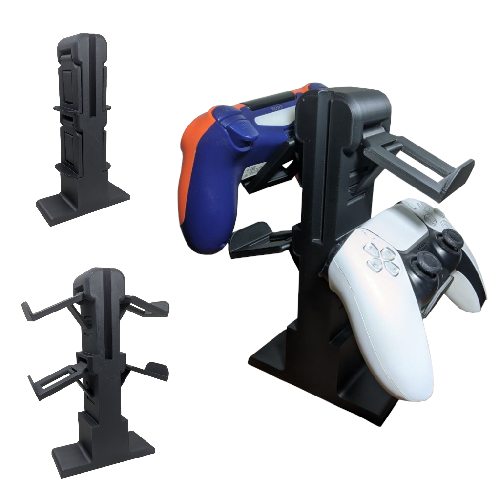 Imagem Suporte 4 Controles Videogame Torre Ps4 Ps5 Xbox