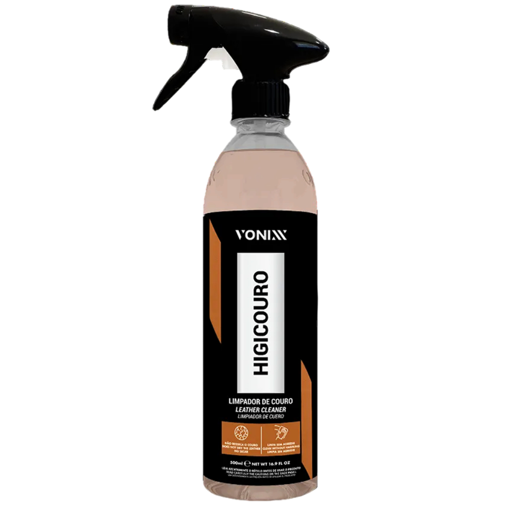 Limpador De Couro Higicouro 500ml Vonixx em Oferta na Shopee