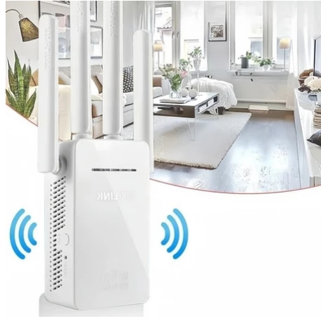 Repetidor  Wifi 4 antenas de amplificador de sinal 1200Mbps Pix-link