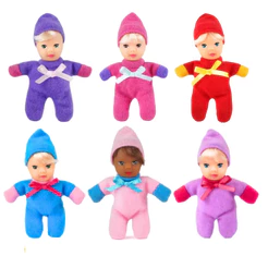 Fofolete Boneca Pelúcia Clássica Coleção Original Estrela Várias Cores