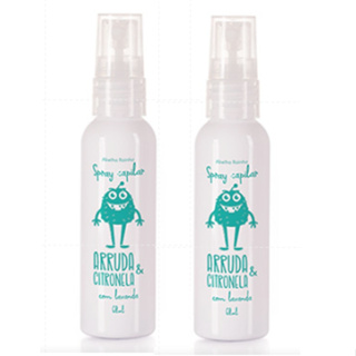 Kit com 2 spray arruda e citronela abelha rainha prevencao piolhos e lendeas em Oferta na Shopee