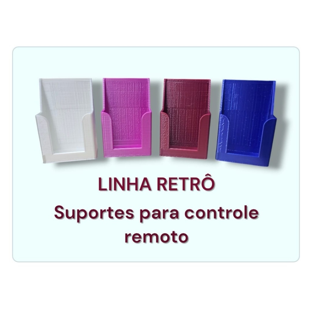 suporte de parede / mesa para Controle Remoto Ventilador Teto Cancun Philco Bvt04b