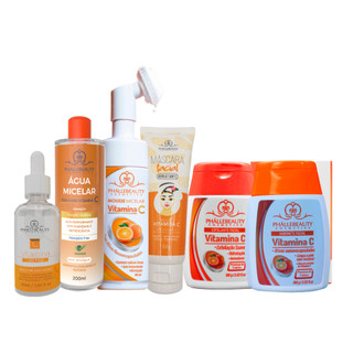 Kit Skin Care Vitamina C 6 itens em Oferta na Shopee
