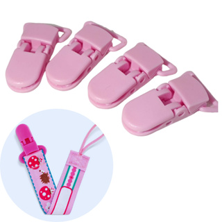 Clips Jacaré Prendedor Chupeta Várias Cores 40mm 10 Peças em Oferta na Shopee